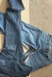Cutting up the source jeans