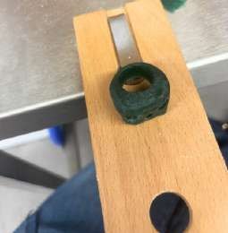 Carving the wax