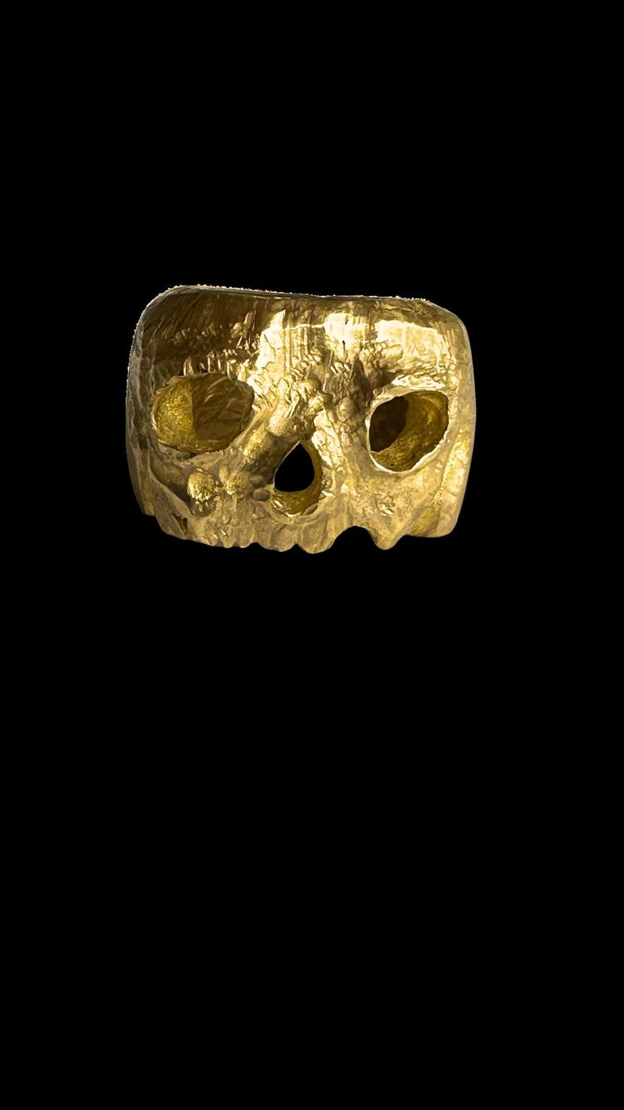 Cast in brass