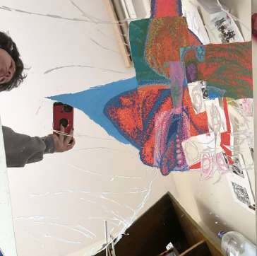 Process on plexiglass